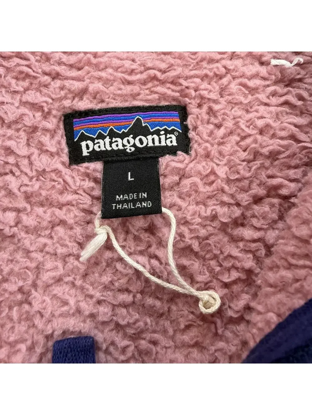Patagonia Pink Sherpa Fleece Hoodie Youth L Cropped Quarter Zip Jacket Fits W XS